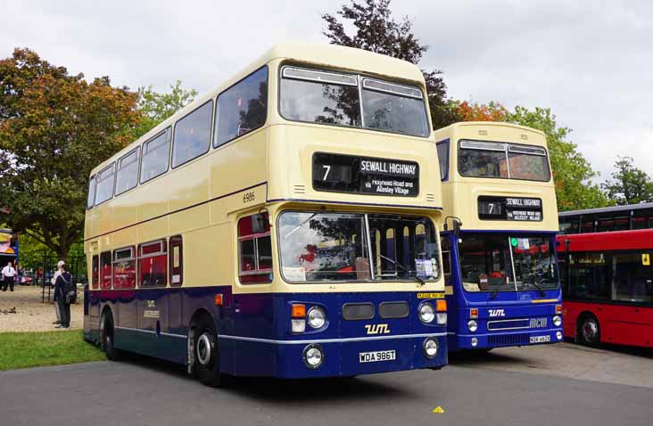 West Midlands PTE Leyland Fleetline MCW 6986